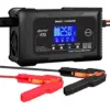 25-Amp Smart Battery Charger.Lithium.LiFePO4.Lead-Acid AGM/Gel/SLA.. Car Battery Charger.Trickle Charger. Maintainer/deep Cycle Charger.12V/25A and 24V/13A.for Motorcy.Boat.Lawn Mower.Golf cart..