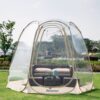 Bubble Tent Pop Up Gazebo. 8-10 Person Igloo Dome Garden Patio Canopy Shelter