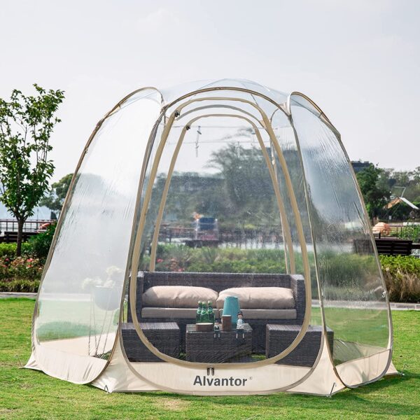 D98F7039-D0EC-279C-B3C4-B8F152E83FDF.jpg Bubble Tent Pop Up Gazebo. 8-10 Person Igloo Dome Garden Patio Canopy Shelter