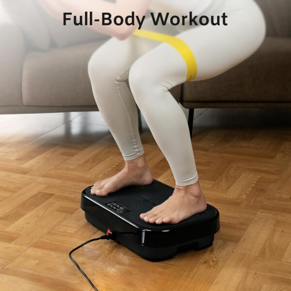 DCB86C24-248F-9529-04CB-AF675063B0A5.jpg TheNeat Vibration Plate Exercise Machine. Whole Body Workout Vibration Fitness Platform. 330 Lbs Capacity. Low Noise Vibrating Plate Machine for Home & Office. NeatShake