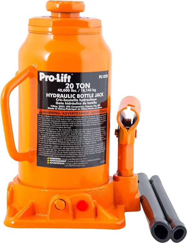 E112E98F-BF1E-5611-D7E2-8412BC0EE90C.webp 20 Ton Hydraulic Bottle Jack - Portable Car Jack 40000 Lbs Capacity with Pump Handle for Car Sedans SUV