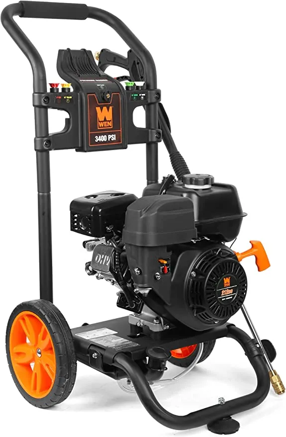 E1933CD9-01BF-CD8B-9475-8C7F40BF087F.webp Gas Pressure Washer. 3400 PSI. 2.7 GPM. 212cc Engine. CARB Compliant