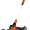 BLACK+DECKER Combination String Trimmer. Lawn Mower. and Edger. Cordless 3-in-1