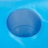 56299EP 145 x 125 x 20 Inch Splash N Chill Inflatable Lake and Pool Relaxation Island Lounger Seat for up to 7 Adults. Blue and White