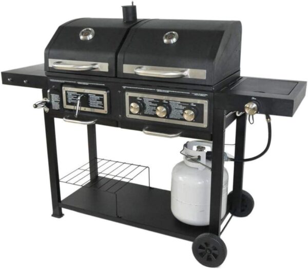 E7E223A0-0150-5487-7DF4-3117797C9CDE.jpg Dual Fuel Combination Charcoal/Gas Grill