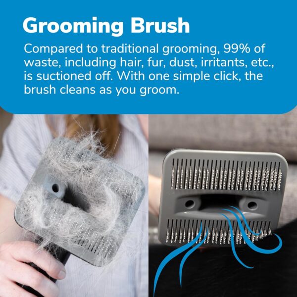 E7FF18A6-EF4A-B4E2-887D-C4D0648D206B.jpg Professional Plus Pet Grooming Vacuum Kit. 5 Pet Grooming Tools. 2L Canister. Works for All Dogs. Cats. and Pet Fur