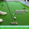 GoSports 12'x5' Golf Putting Green for Indoor & Outdoor Putting Practice