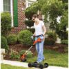 BLACK+DECKER Combination String Trimmer. Lawn Mower. and Edger. Cordless 3-in-1