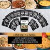 Ready Hour. Emergency Meal Entrées. Real Non-Perishable Meals. 25-Year Shelf Life. Portable Flood-Safe Container. 120 Servings