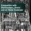 HexClad Hybrid Nonstick 6-Piece Pot Set with 2 Silicone Trivets. 2. 3. and 8-Quart Pots with Tempered Glass Lids. Stay-Cool Handles. Dishwasher-Friendly. Induction-Ready. Compatible with All Cooktops