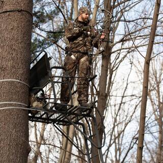 F12377B7-7AF4-A01A-F578-FB61463AFB40.jpg Lockdown 21 ft. 2-Man Ladder Treestand LD202E