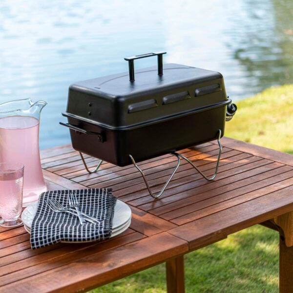 F40C14E3-6B68-0399-DF8F-5110BC2DF6EA.jpg Char-Broil Portable Convective 1-Burner Stainless Steel Propane Gas Grill - 465133010