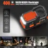 Car Jump Starter with Air Compressor. 4500A Peak 26800mAh 12V Auto with 150PSI Tire Inflator（up to All Gas or 10.0L Diesel Engine）