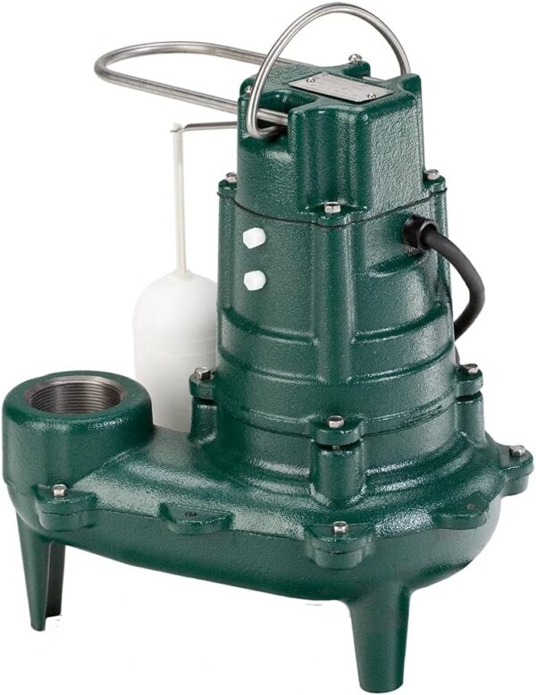 F9DCA77C-F5C9-76A2-5384-9C4750DB7E67.jpg Waste-Mate 267-0001 Sewage Pump. 1/2 HP Automatic – Heavy-Duty Submersible Sewage. Effluent or Dewatering Pump