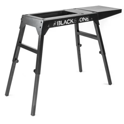 Griddle Stand Universal Steel Black Rectangular