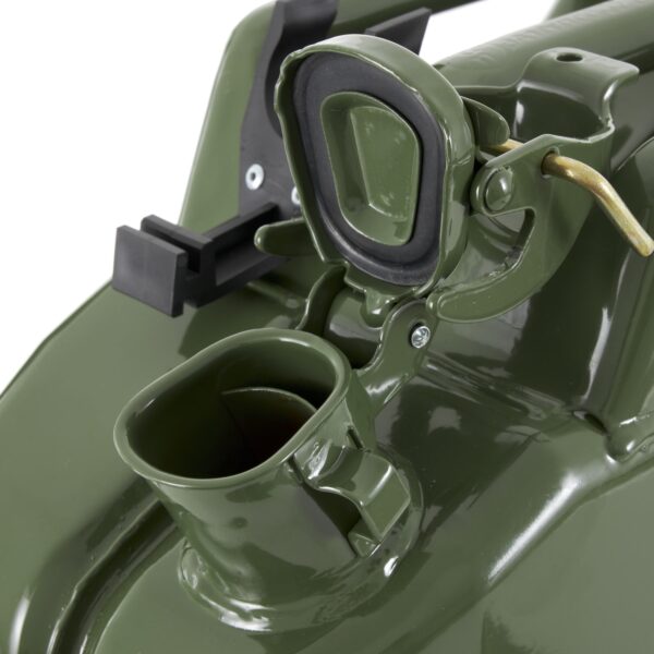 FCA8672C-C7E7-30CE-793D-0C1B95F05FC3.jpg Wavian 3008 5.3 Gallon 20 Liter Authentic CARB Jerry Can with Spout. Green