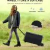 Car Refrigerator. 40 Qt(38L) Portable Refrigerator. Electric Cooler with Ice Maker. Dual Zone WIFI APP Control(-13℃~50℃). 12/24V DC/AC For Camping. Travel. Fishing. Outdoor. Truck