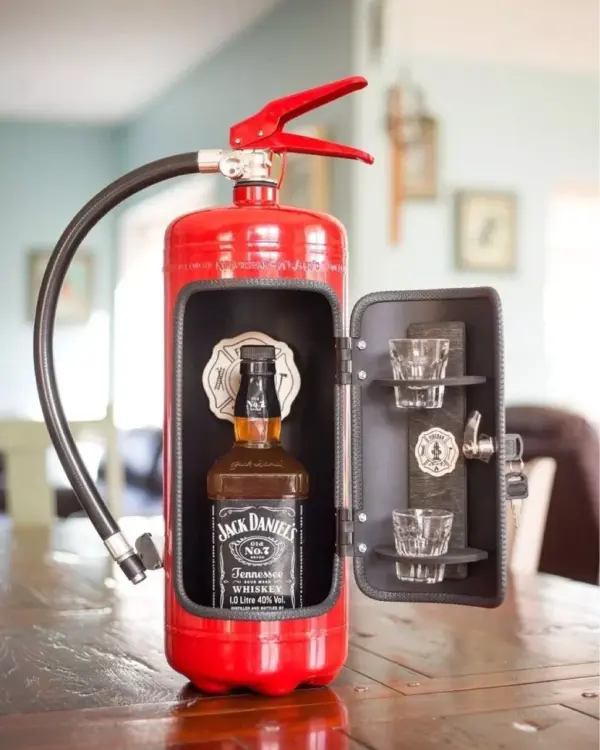 a5fafffd0a4bae941629ce01b4d3cbe6.webp Fire Extinguisher "My Cave My Rules" Mini Can Bar Set Personalized Gift For Men