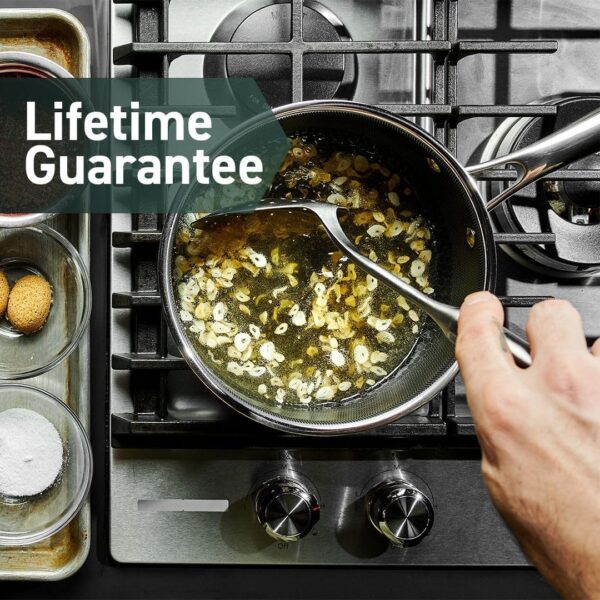 ac2a6114737f4d9cb1198d22b88192d9 Hybrid Nonstick 6-Piece Pot Set with 2 Silicone Trivets, 2, 3, and 8-Quart Pots with Tempered Glass Lids, Stay-Cool Handles, Dishwasher-Friendly, Induction-Ready, Compatible with All Cooktops