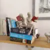 Reading Woman Resin Statue|Pulp Woman Reading Resin Bookshelf Decor