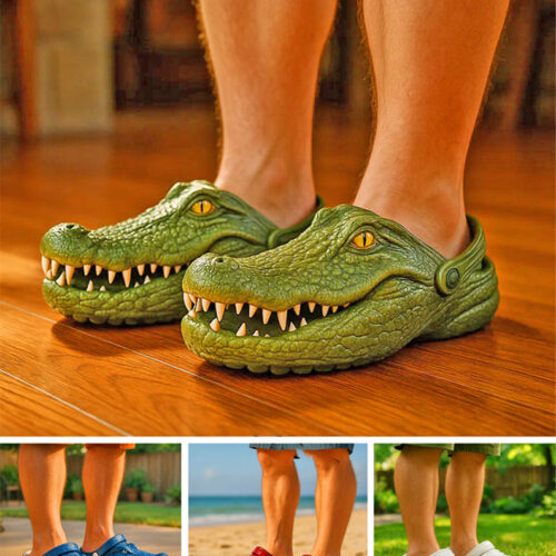 Funny Croc Slippers
