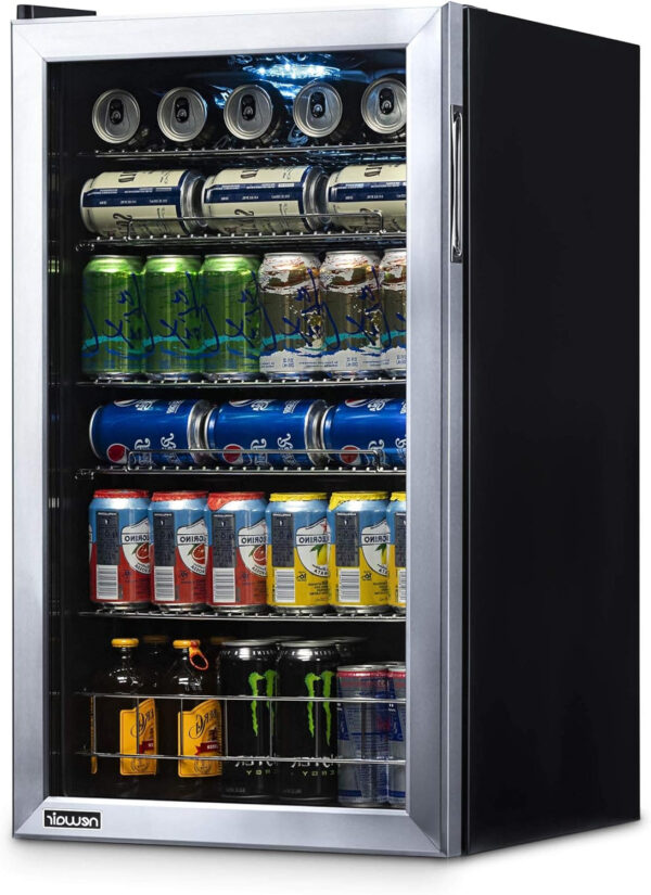 c2de8f6fac5543a0aa321a00edad0e97 Beverage Refrigerator Cooler | 126 Cans Free Standing with Right Hinge Glass Door