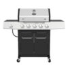 5-Burner Propane Gas Grill with Side Burner