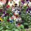Cat Eating Gnomes Statue