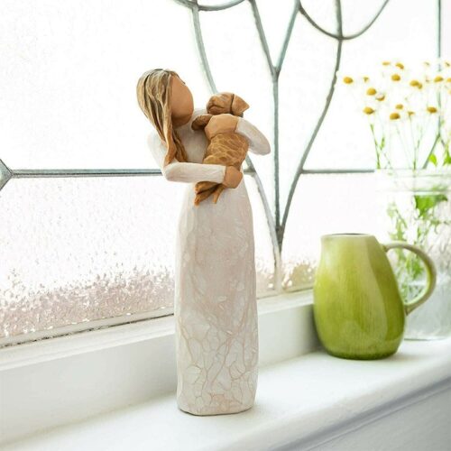Comfort Puppy Sculpture Angel of Friendship