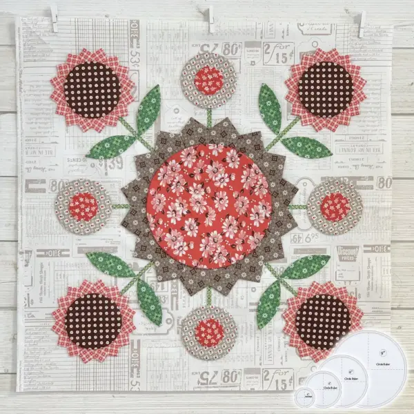 e033d099f125d38ce29f5cb751ceec43.webp Sunflower Quilt Template Set