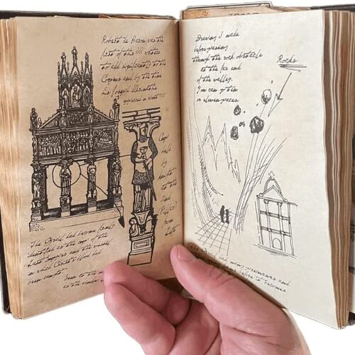 Indiana Jones Grail Diary Classic Movie Prop Replica Collection Cosplay Vintage Leather Writing Journal Notebook Movie Fans Gift