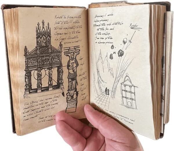 e0d124f58982c0dd88fc48a32cb5f66f.jpg Indiana Jones Grail Diary Classic Movie Prop Replica Collection Cosplay Vintage Leather Writing Journal Notebook Movie Fans Gift