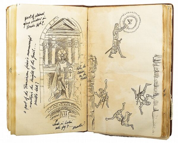 f0c72b08b9c5fa435542efb5b9ada65a.jpg Indiana Jones Grail Diary Classic Movie Prop Replica Collection Cosplay Vintage Leather Writing Journal Notebook Movie Fans Gift